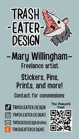 Trash Eater Business Card